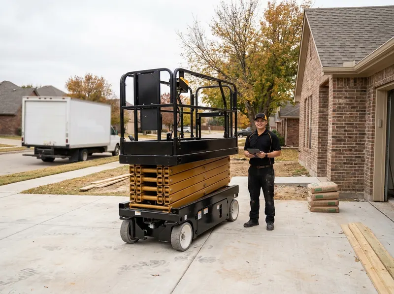 Electric Slab Scissor Lift Rentals in Fort Worth, TX