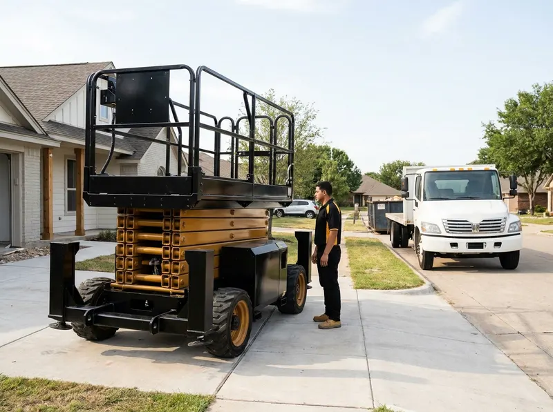 Rough Terrain Scissor Lift Rentals in Fort Worth, TX