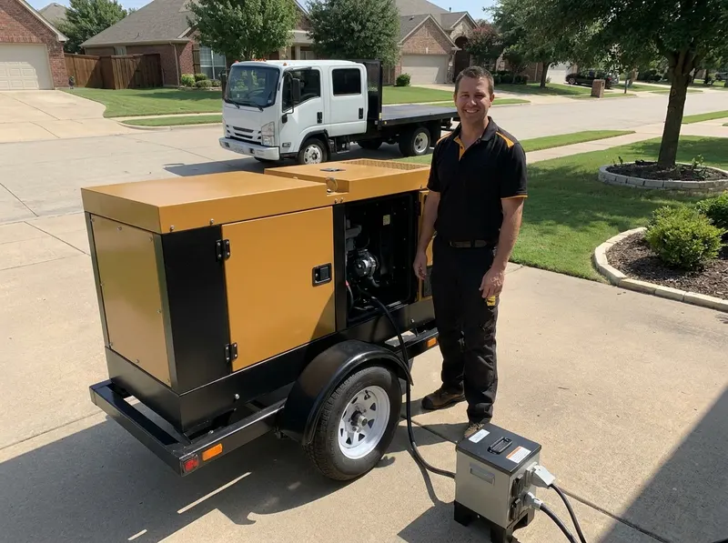 Site Towable Generator Rentals in Fort Worth, TX